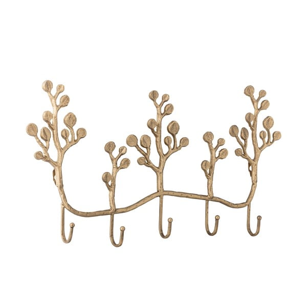 Attaccapanni da parete dorato in metallo 57 cm Padova – Bloomingville-image-2