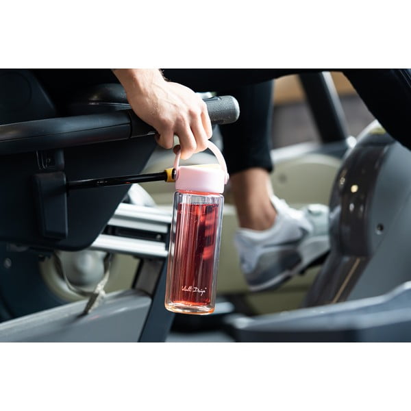 Bottiglia rosa in vetro 350 ml Fuori – Vialli Design-image-3