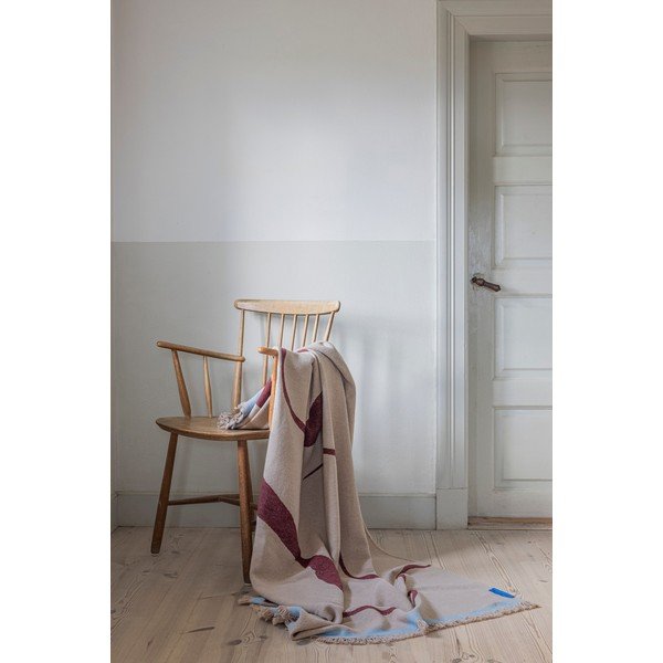 Coperta beige 130x175 cm Studio – Mette Ditmer Denmark-image-3