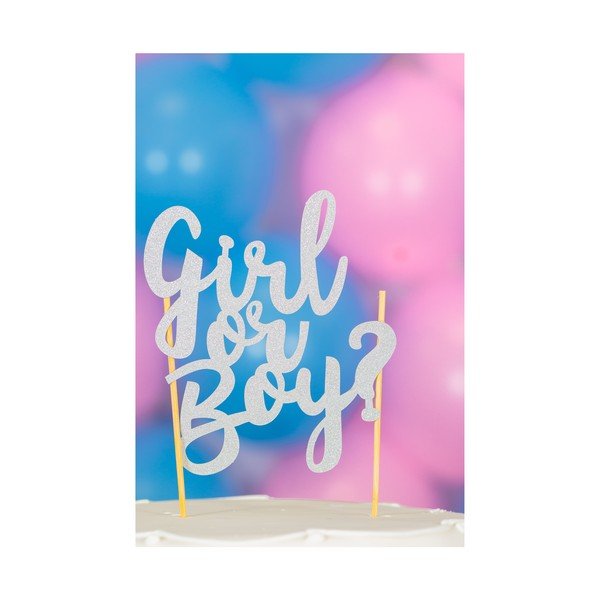 Ozdobný zápich na dort Mason Cash Girl Or Boy-image-2