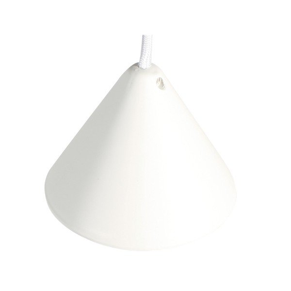 Lampada a sospensione bianca senza paralume Vintage - SULION-image-1