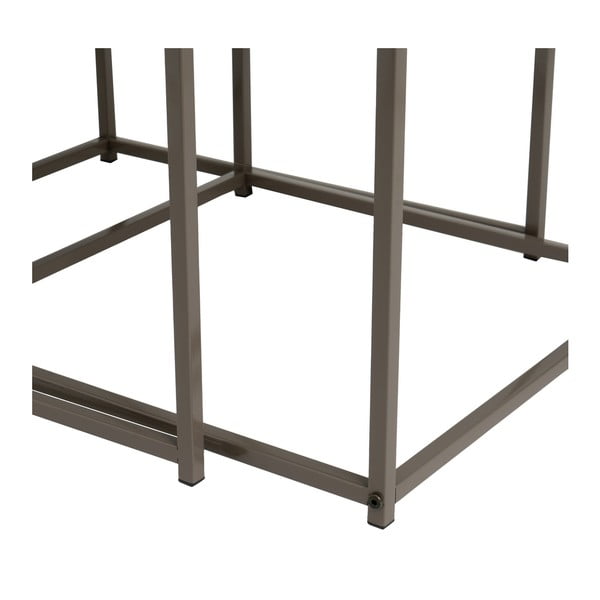 Tavoli pieghevoli in set da 2 50x50 cm - Casa Selección-image-3