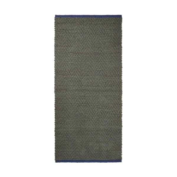 Passatoia verde scuro in iuta 70x150 cm Notes – Mette Ditmer Denmark