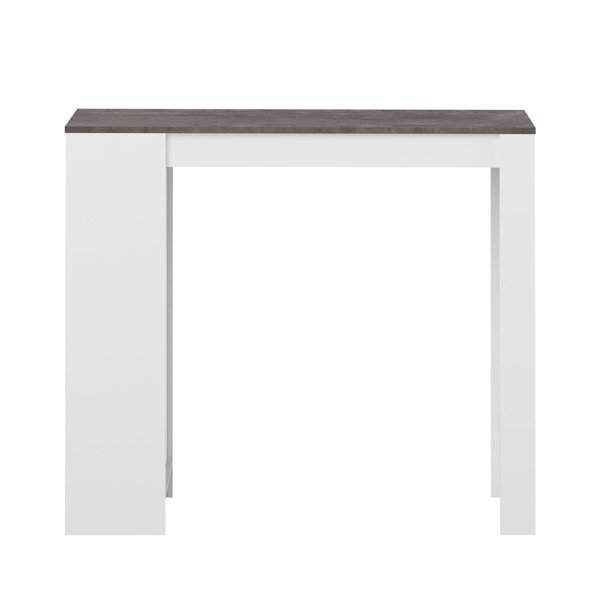 Tavolo da bar con piano in cemento 50x115 cm Aravis - TemaHome-image-2