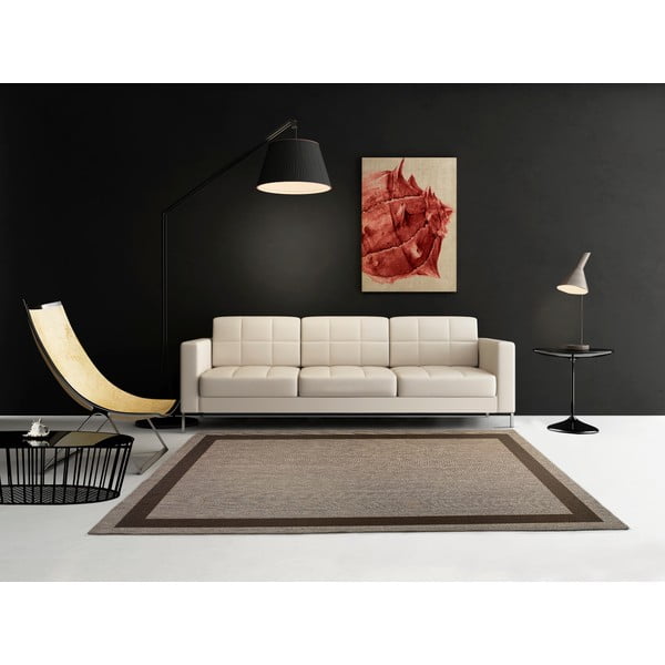 Tappeto per esterni marrone e beige , 100 x 150 cm Technic - Universal-image-1