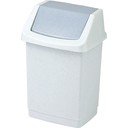 Cestino per la spazzatura grigio chiaro in plastica 50 l Click-It – Curver