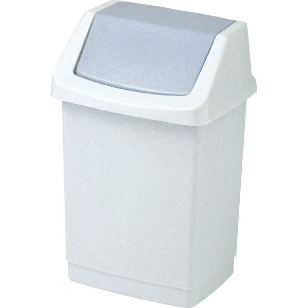 Cestino per la spazzatura grigio chiaro in plastica 50 l Click-It – Curver