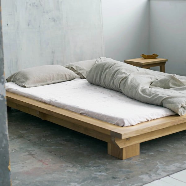 Lenzuolo elastico di lino bianco, 180 x 200 cm White - Linen Tales-image-3