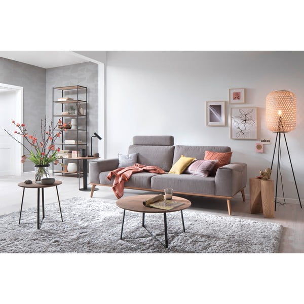 Lampada da tavolo a LED nera con intensità regolabile (altezza 48 cm) Stina - Fischer & Honsel-image-3