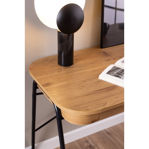 Tavolo da lavoro con piano in rovere 60x120 cm Blueton - Actona-image-2