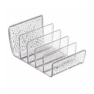 Organizzatore trasparente per palette cosmetiche Rain - iDesign