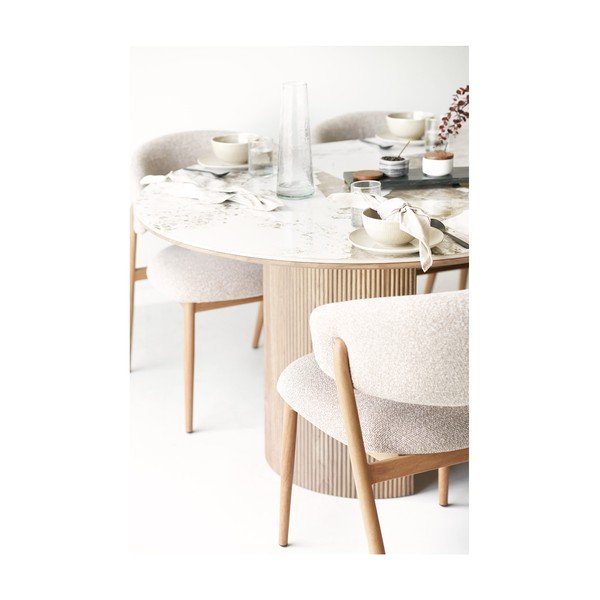 Tavolo da pranzo con piano in ceramica allungabile con estensione Athens – House Nordic-image-3