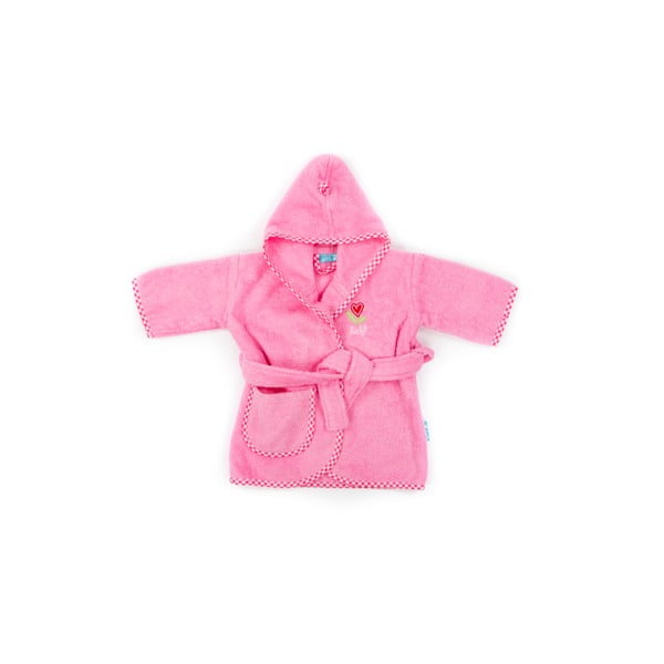 Accappatoio rosa per bambini - Tiseco Home Studio