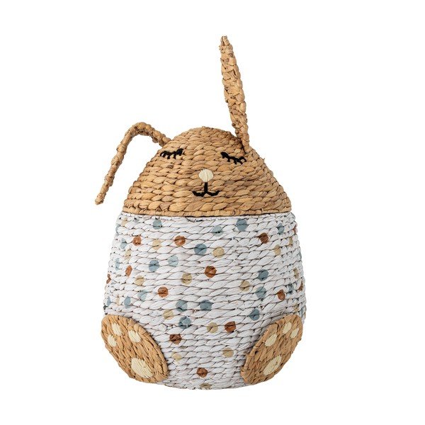 Cesta per giochi da bambino in giacinto d'acqua ø 35x60 cm Villja – Bloomingville Mini