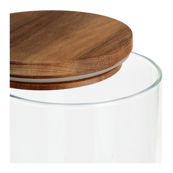 Set di contenitori per alimenti in vetro alimentari/per la pasta 3 pz – Casa Selección-image-2