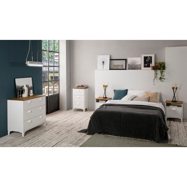 Comodino bianco Zack - Marckeric-image-1
