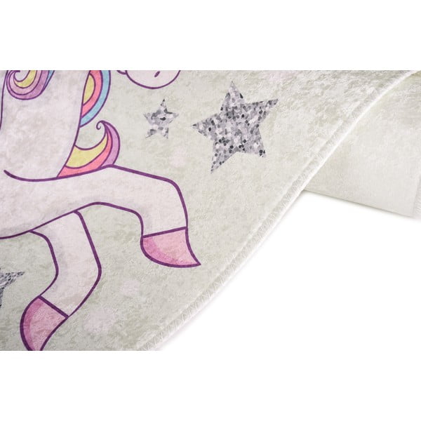 Tappeto per bambini 100x160 cm Flying Unicorn - Vitaus-image-2
