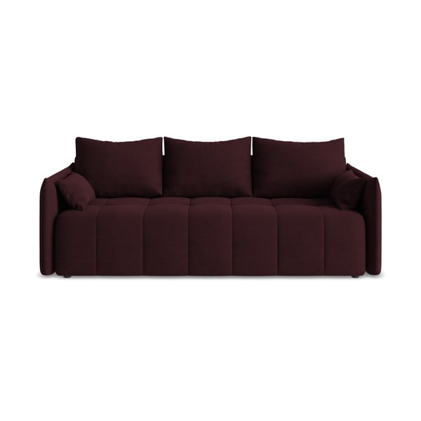 Divano burgundy allungabile/con contenitore 225 cm Moku – Makamii