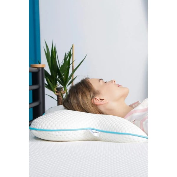 Cuscino anatomico con imbottitura in memory foam 46x55 cm – Mila Home-image-2