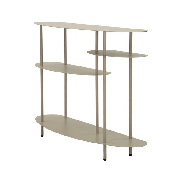 Tavolo consolle greige in metallo 34x118 cm Saturn – Mauro Ferretti-image-3