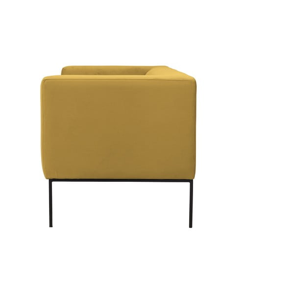 Žlutá dvojmístná pohovka Windsor & Co Sofas Neptune-image-2
