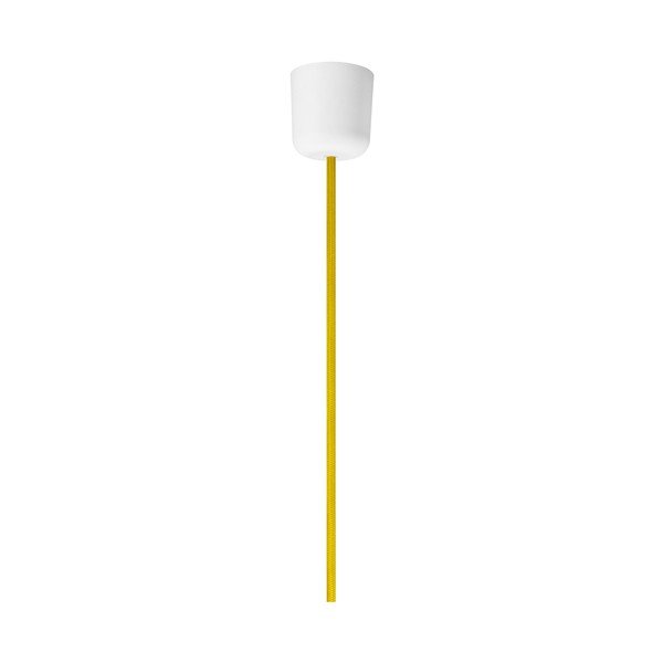Žluté lesklé závěsné svítidlo Sotto Luce UME-image-1