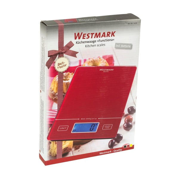 Červená kuchyňská váha Westmark Function-image-1