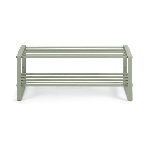 Scarpiera verde polveroso in metallo 70x29x27 cm Rex – Spinder Design-image-2
