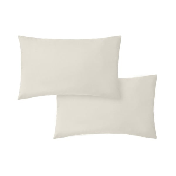 Federe per cuscino in set in percalle di cotone 2 pz 50x75 cm Cotton Percale – Bianca