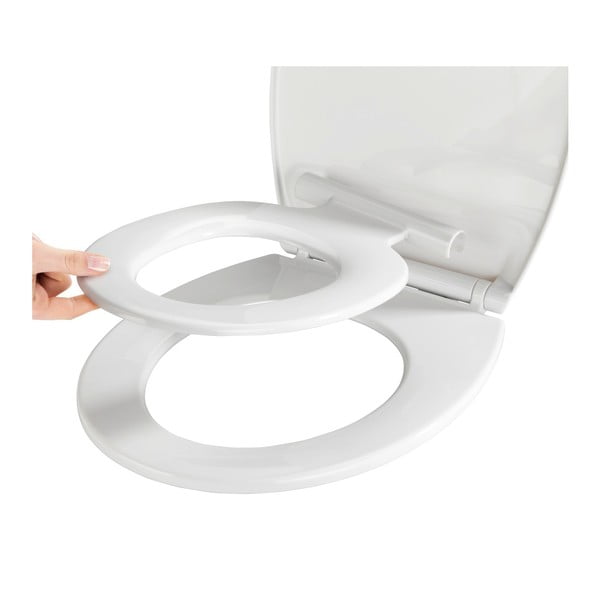Sedile WC 2 in 1 con seggiolino per bambini 44 x 37,5 cm Syros - Wenko-image-1