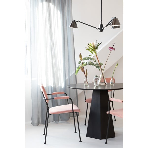 Tavolo da pranzo rotondo con piano in frassino ø 100 cm Pilar - Zuiver-image-1