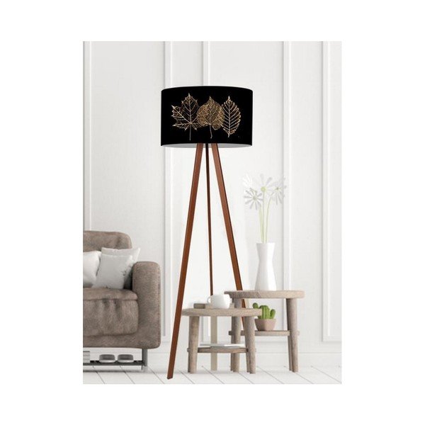 Stojací lampa Black Leaves