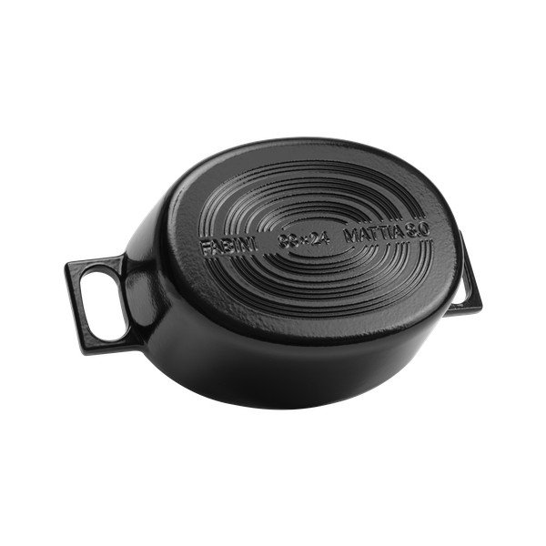 Teglia da forno in ghisa 25x43 cm Mattia 3.0 – FABINI-image-2