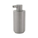 Dispenser per sapone grigio chiaro in poliresina 300 ml Kua – Blomus