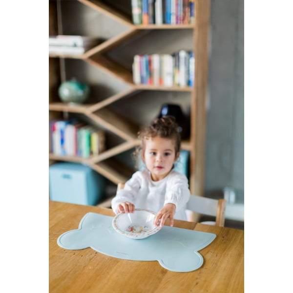 Tovaglietta in silicone azzurro Orso, 48 x 25 cm - Kindsgut-image-3