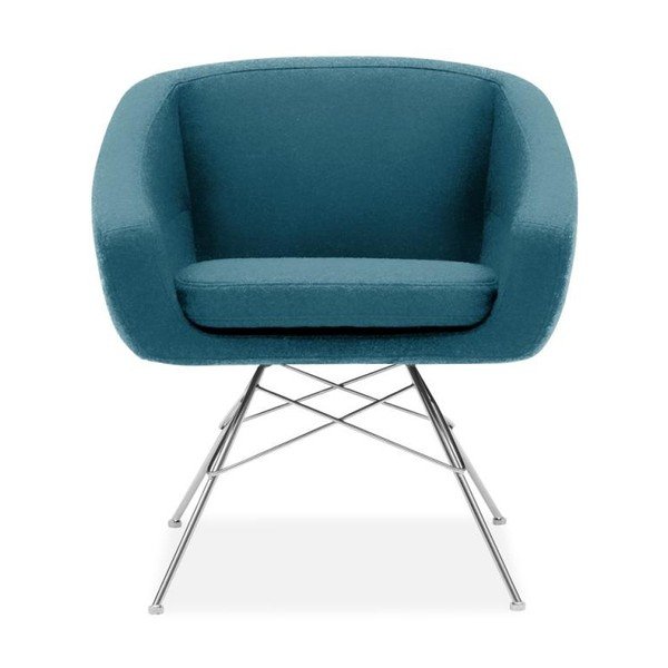 Poltrona turchese Aiko - Softline