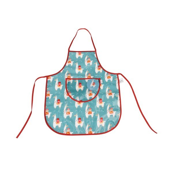 Grembiule blu per bambini Dolly Llama - Rex London