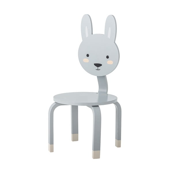 Sedia per bambini grigio chiaro Marle - Bloomingville Mini-image-3