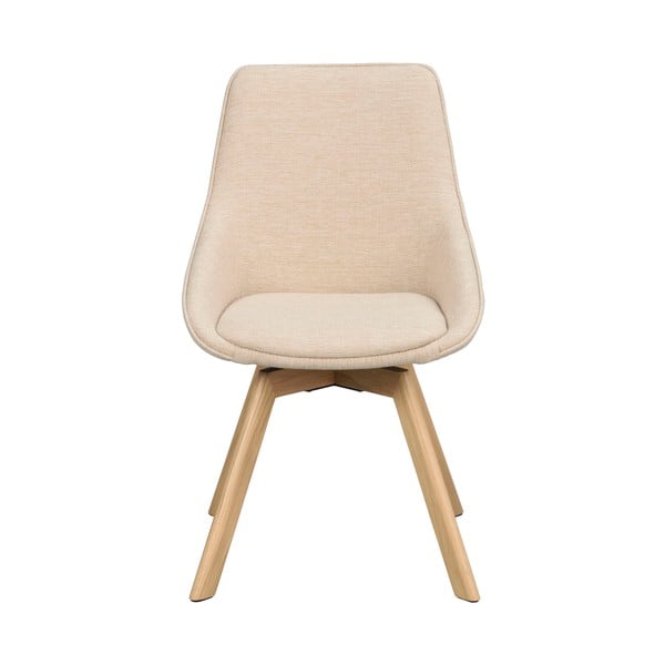 Sedie da pranzo beige in set di 2 Alison - Rowico-image-1