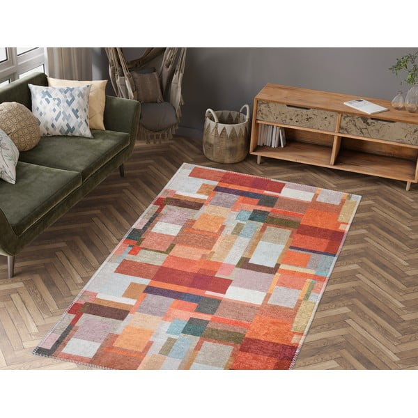 Tappeto lavabile 80x150 cm Blocks of Fun – Vitaus-image-1