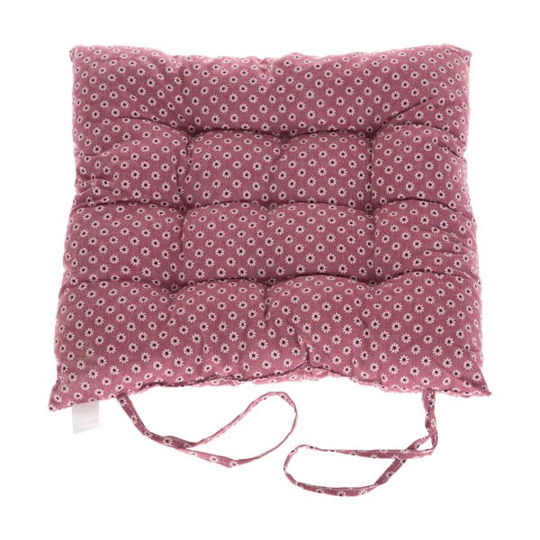 Cuscino di seduta in tessuto rosa 40x40 cm - Dakls
