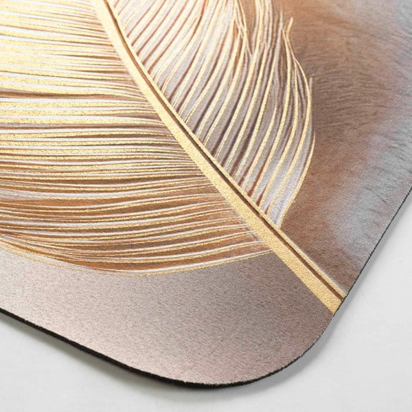 Tappetino per il bagno marrone chiaro 50x80 cm Angelica – douceur d'intérieur-image-3