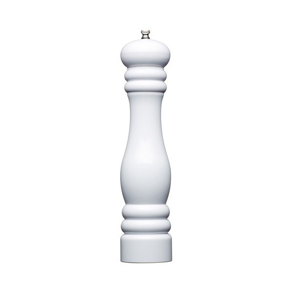 Mlýnek na koření Kitchen Craft Master Glass White, výška 31 cm