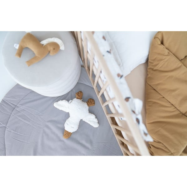 Tappeto da gioco per bambini grigio chiaro - Malomi Kids-image-2