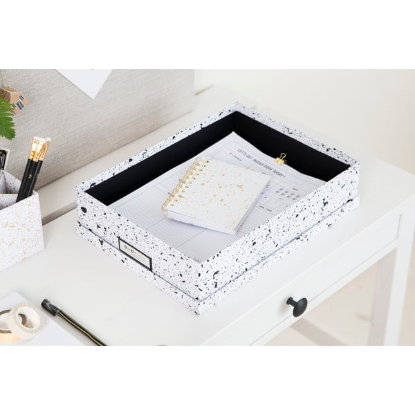 Organizzatore di cartone per documenti Oskar - Bigso Box of Sweden-image-1