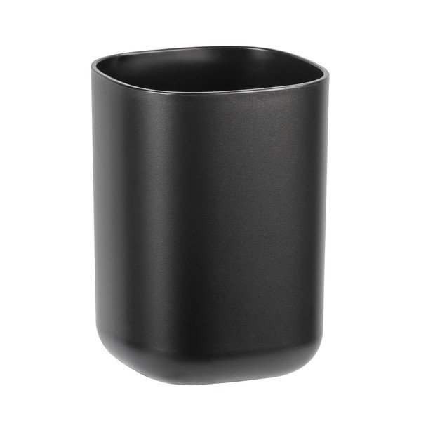Tazza nera per spazzolini da denti Davos - Wenko