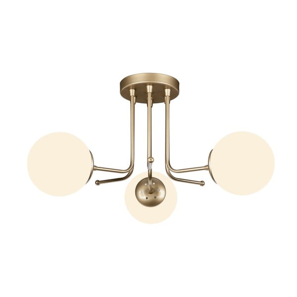 Lampada da soffitto di colore oro, altezza 34 cm Star - Squid Lighting