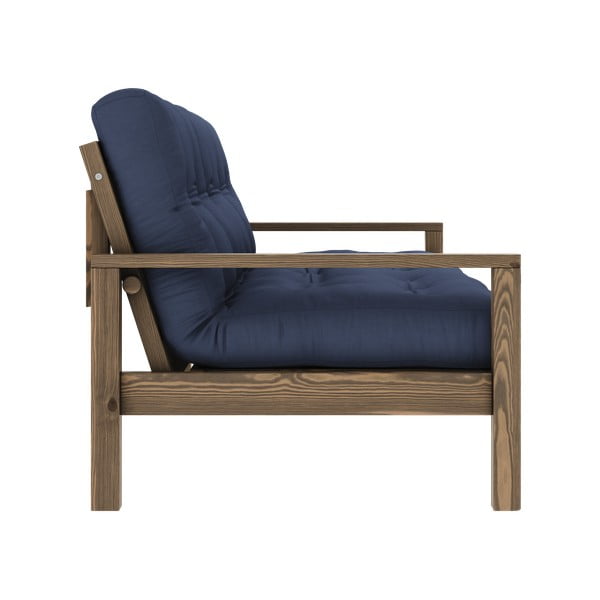 Divano letto blu scuro 205 cm Knob - Karup Design-image-4