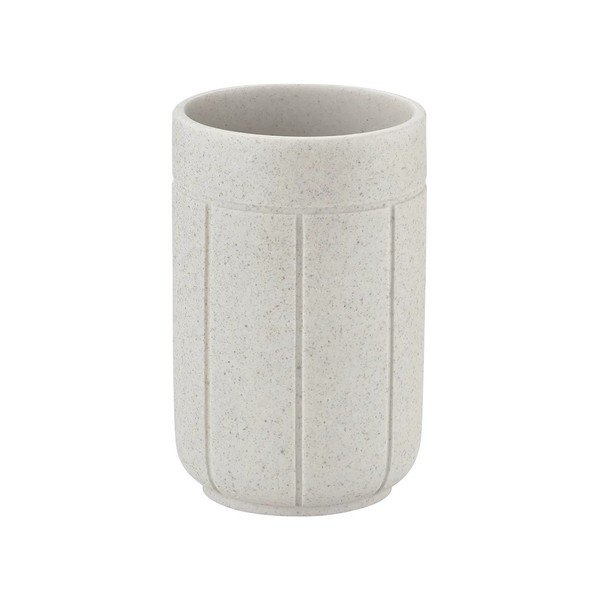 Portaspazzolino color crema in poliresina Kua – Blomus