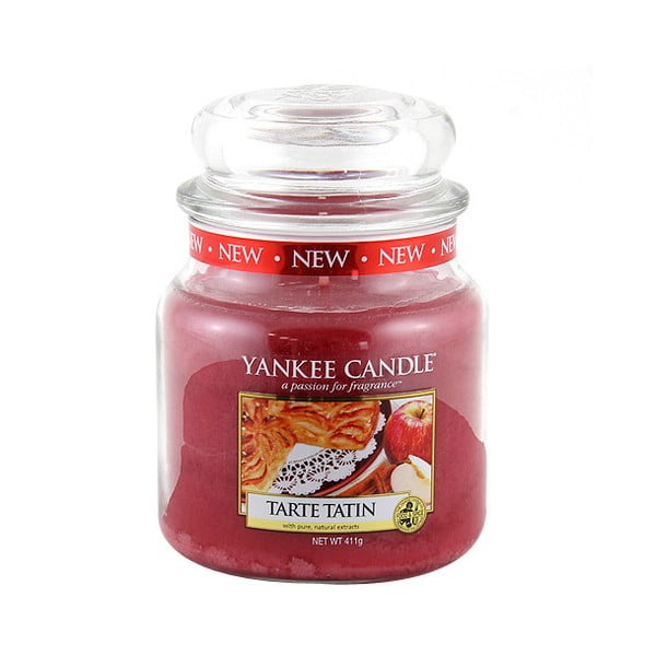 Vonná svíčka Yankee Candle Francouzský Jablečný Koláč, doba hoření 65 - 90 hodin